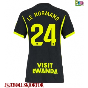 Atletico Madrid Robin Le Normand #24 Bortatröja Dam 2026-27 Kortärmad